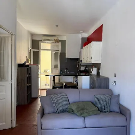 Le Riviera - Centre - Climatise & Gare A 10 Min Appartement Antibes